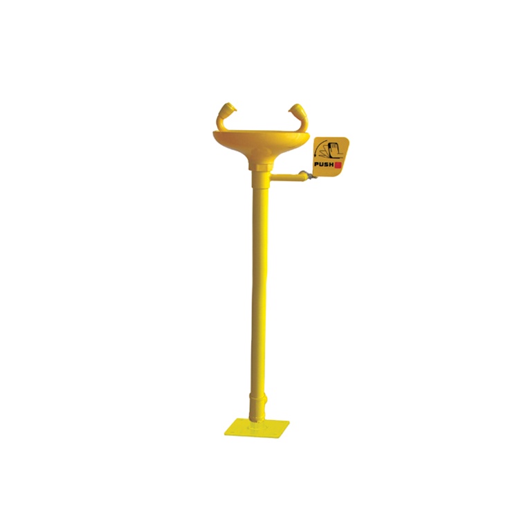Wholesale Safety Industrial Carbon Steel Eye Wash Equipment Safety Stand Eyewash