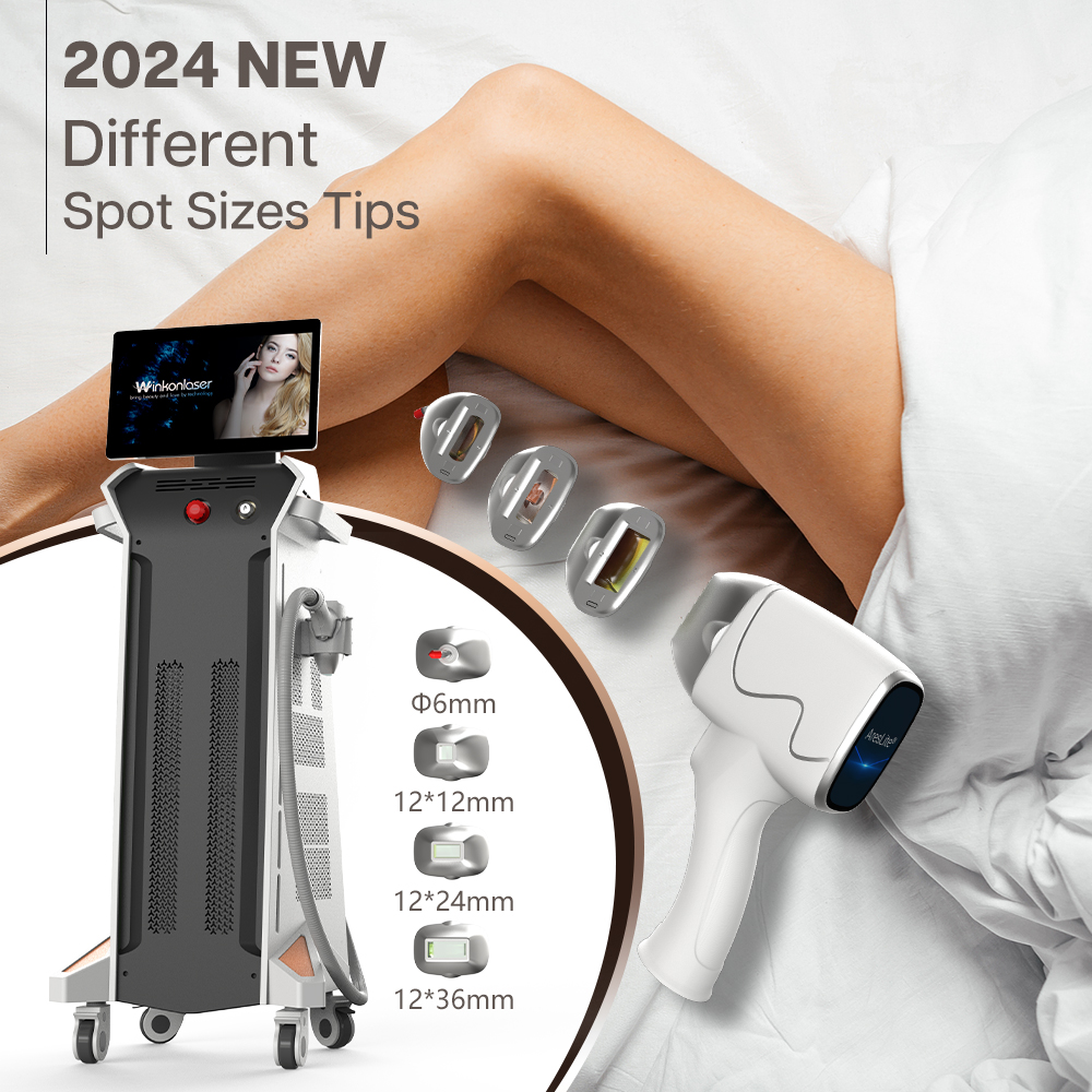 AI Dynamics Spot Size 1200w 1800w 3000w 808Nm Ice Diode Lazer Machine For 4 Wavelength Diode Laser Hair Removal Equipment Price
