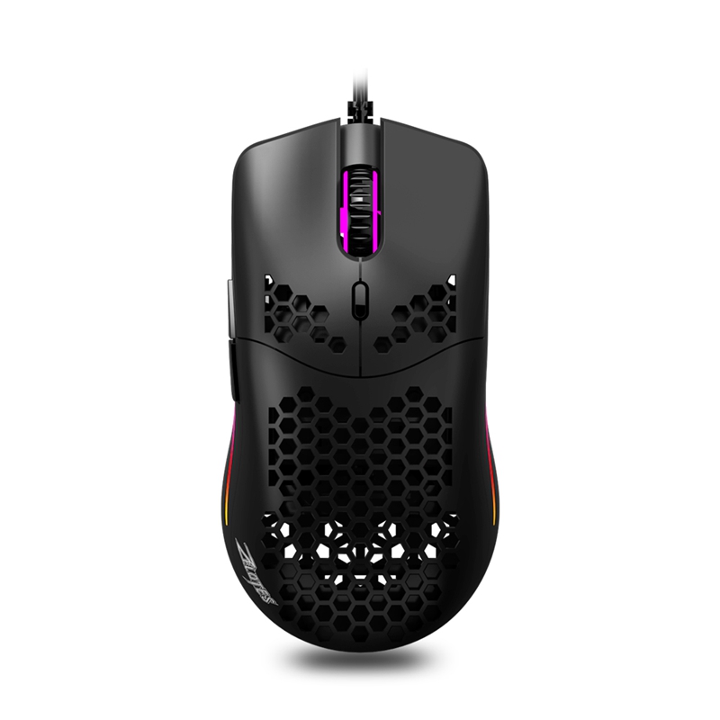 C-7 Amazon Лидер продаж zelotes 7 кнопок 5 регулируемых DPI Проводная программируемая RGB игровая мышь Gamer