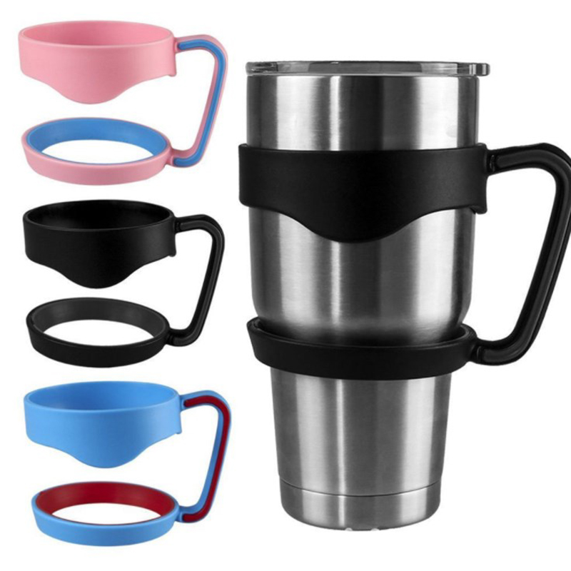 Wholesale 30oz Water Bottle Holder 20oz Plastic Handgrip Comfortable Hand Grip Water Tumbler Handle