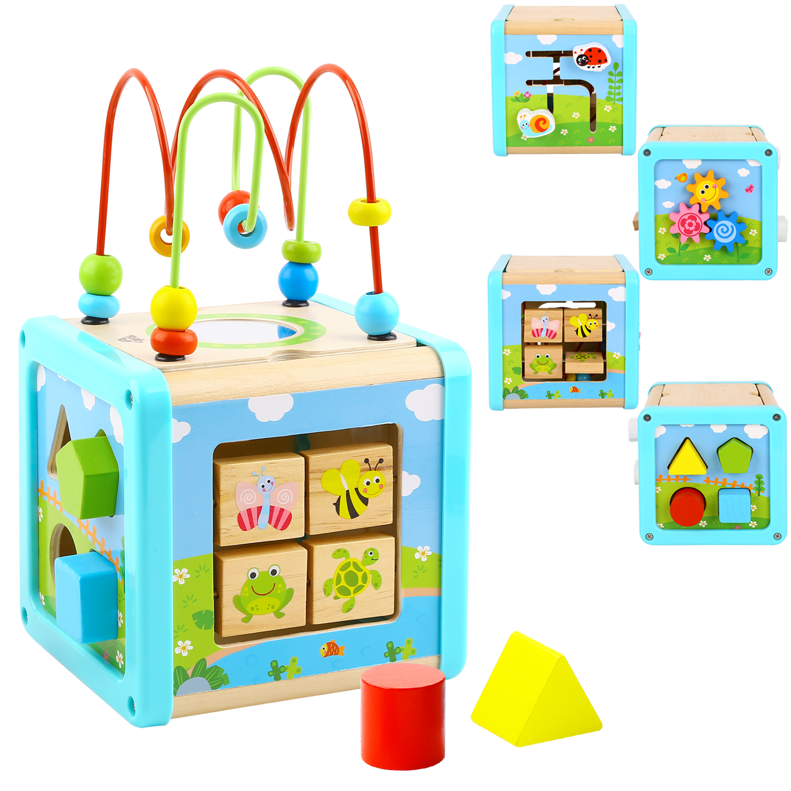 TOOKY игрушка 2020 новый дизайн деревянная игрушка игровой куб обучающая игрушка для детей