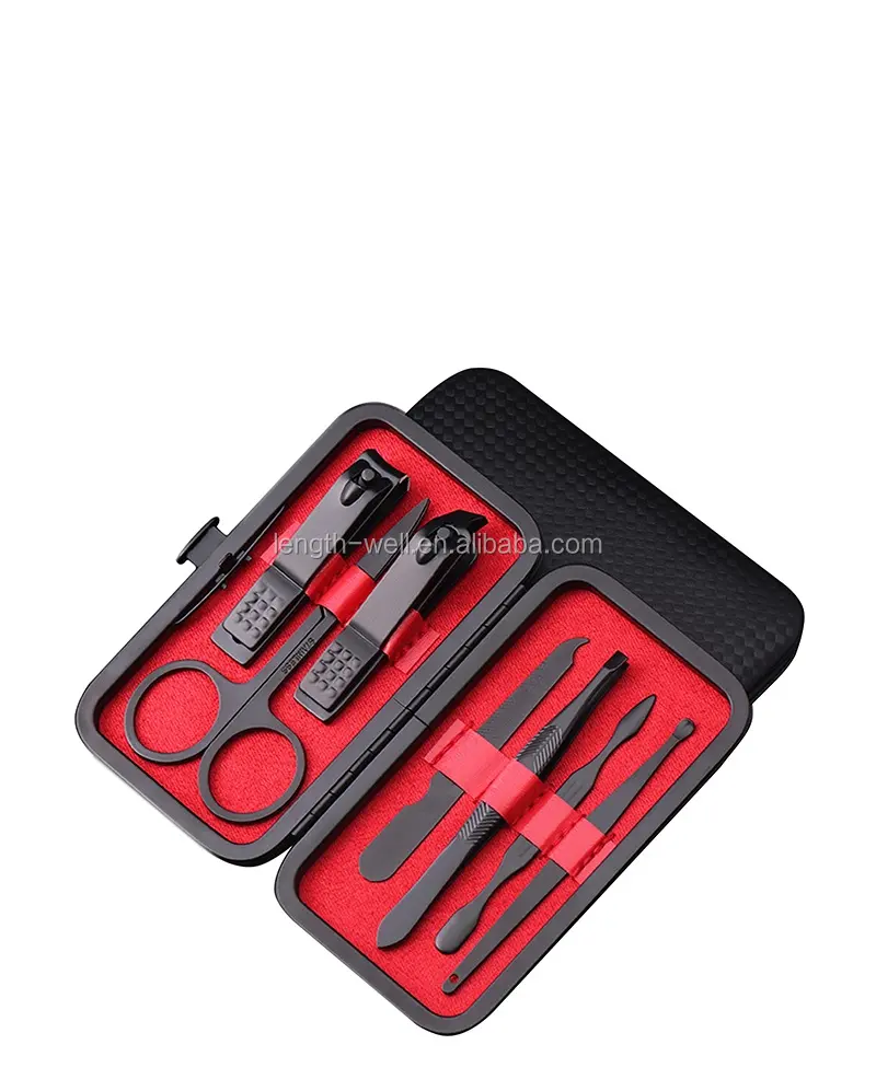 Original factory competitive price stainless steel 8pcs tools nail clipper pedicure set pedicure chair and manicure table set