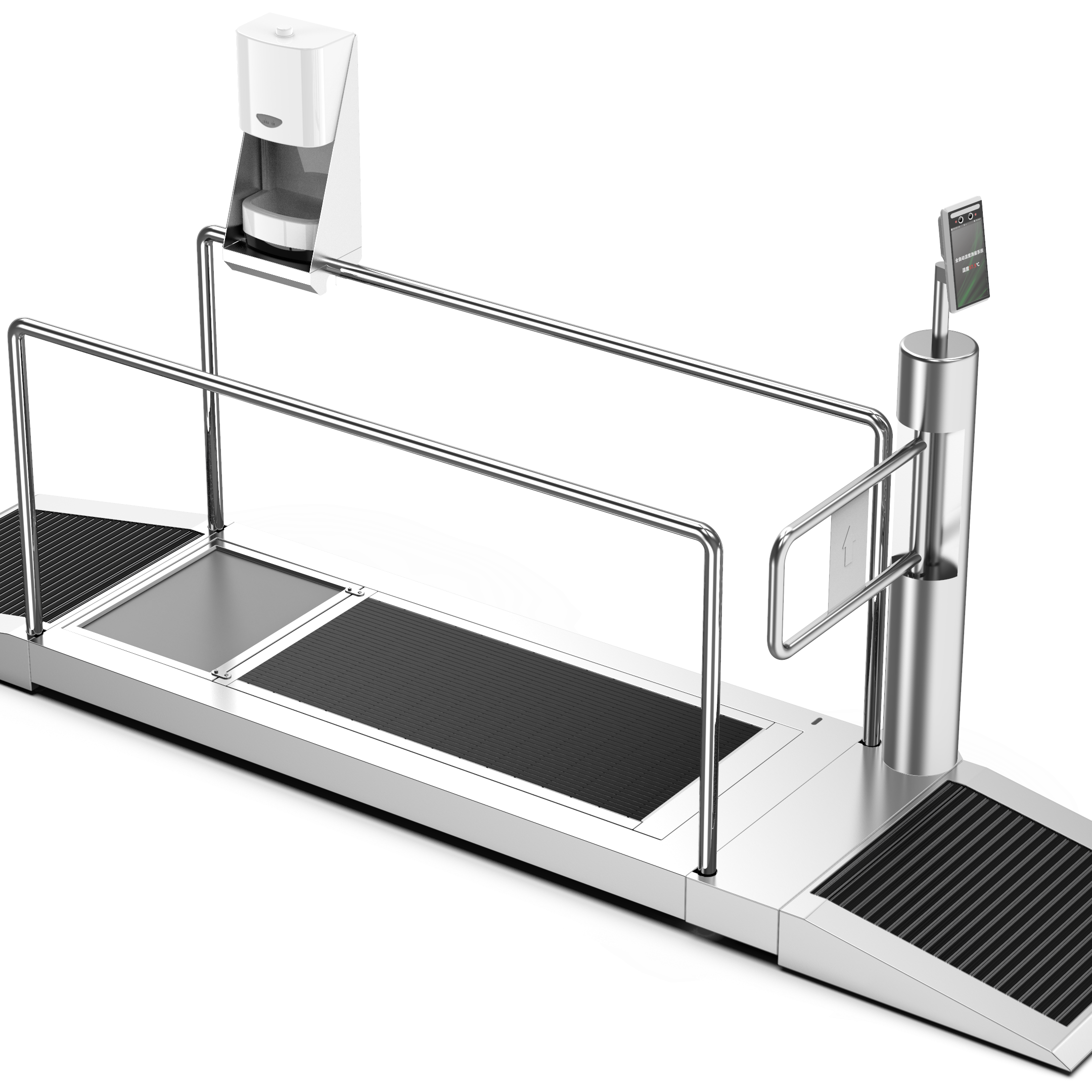 Hygiene Entrance Management System for commercial using Footwear sanitizing equipment SHTA1808