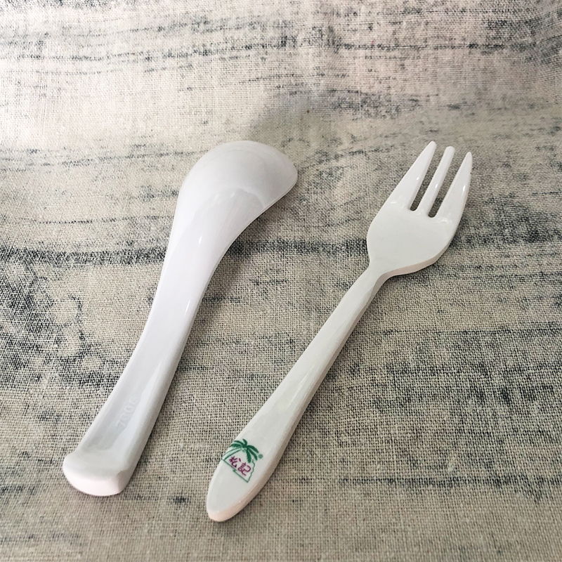 New product creative new design melamine plastic cake fruit serving fork set for sale