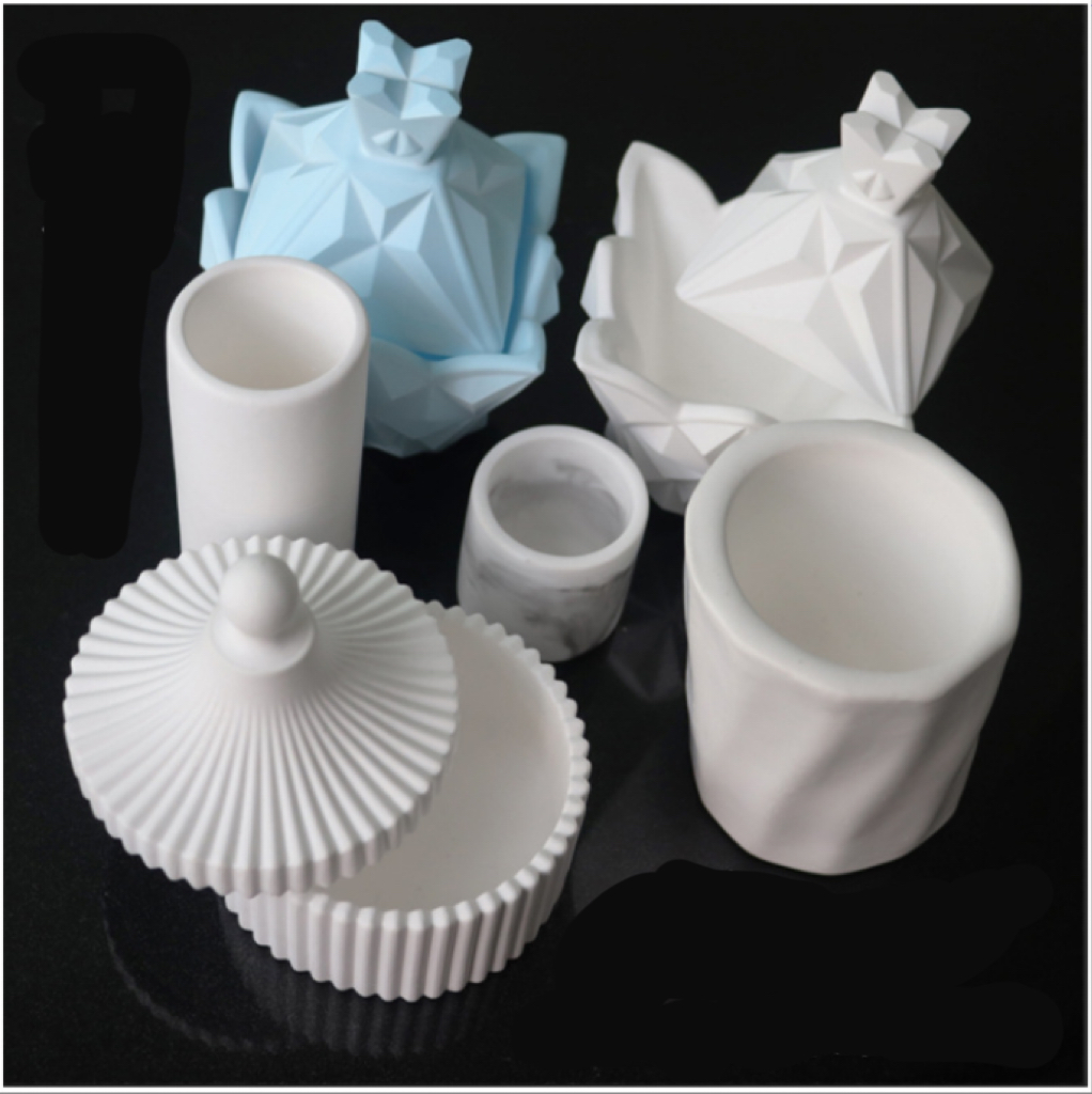 New Aromatherapy Gypsum Vase Ceramic Stone Aroma Diffuser Ornaments Essential Oil Fragrance Diffuser Vase For Diffuser Stone