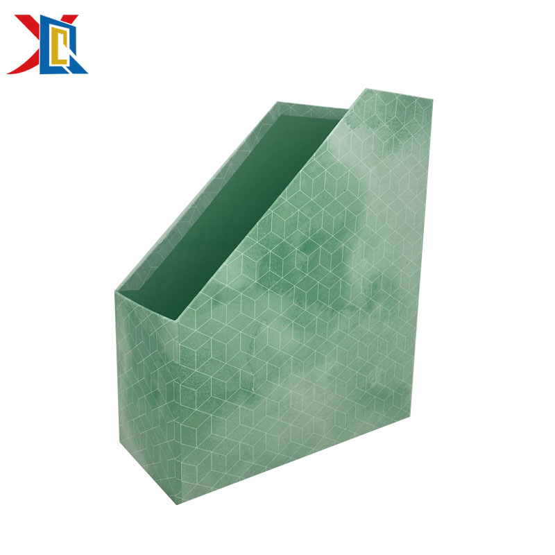 Paper Foldable Magazine Holder Custom Desktop Paper Magazine Organizer Holders