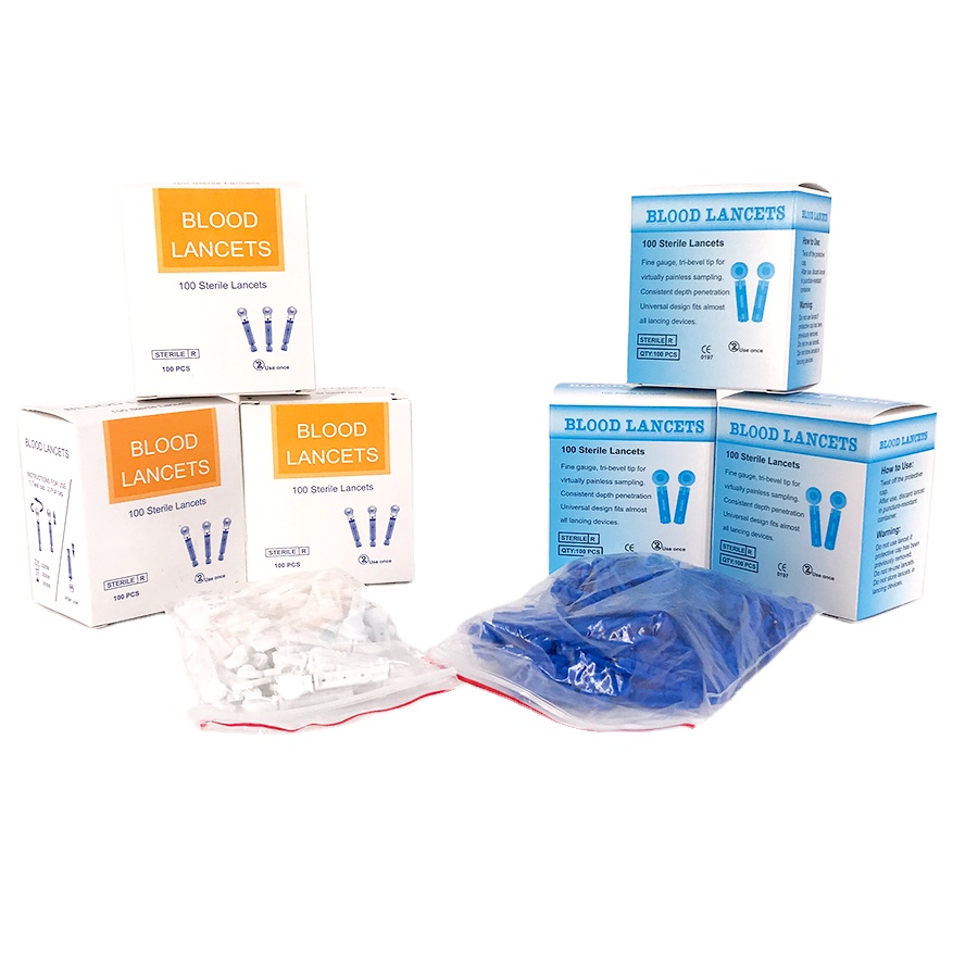 Hot Sale Disposable Glucometer Lancet Needle Medical Blood Lancet Needle Twist Top Type