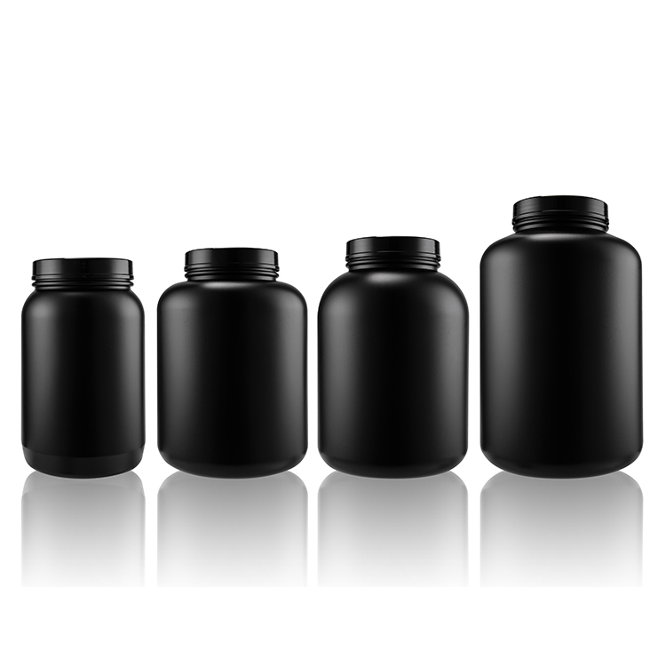 RTCO пищевая большая бутылка 4L 8L HDPE Пользовательский логотип пластиковая Белковая пудра канистра для добавок