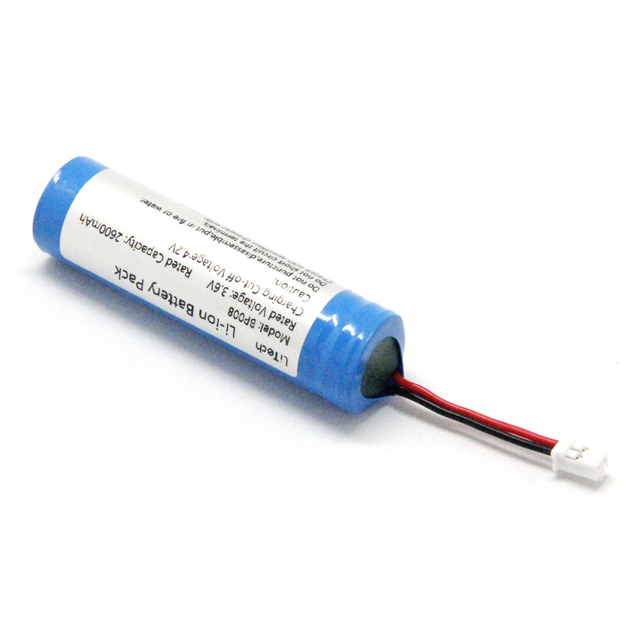 LiTech Power single 3.7V 2600mAh with 18650 li-ion battery cell for Bluetooth Speaker