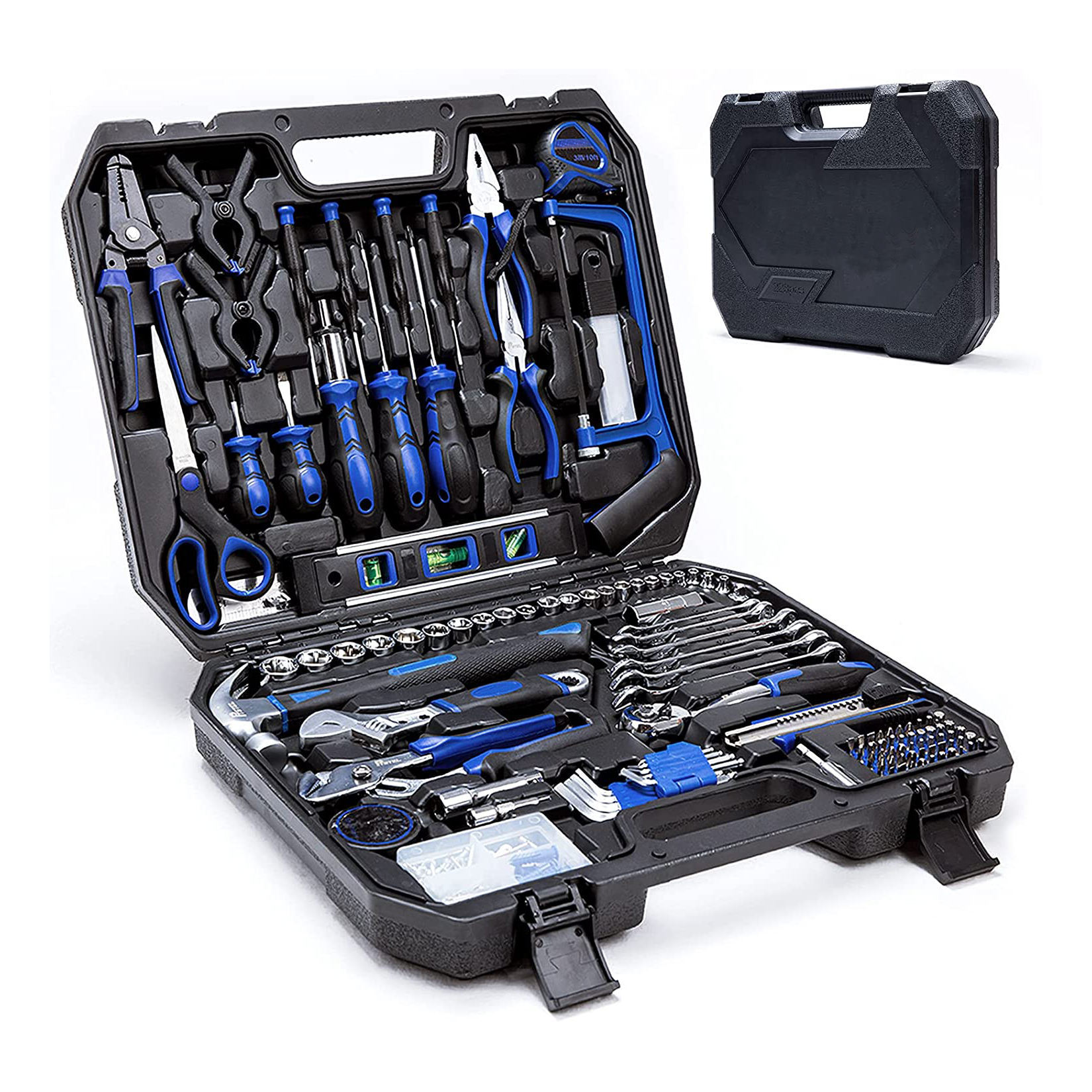 Popular 228PCS household hand Tool Kit box set hardware tools socket professional home repairing use tool sets