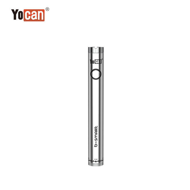 2019 новый дизайн 510 нить регулируемые напряжения Твист батарея Yocan B Smart 320 мАч тонкий vape ручка батарея от мечты Летающий