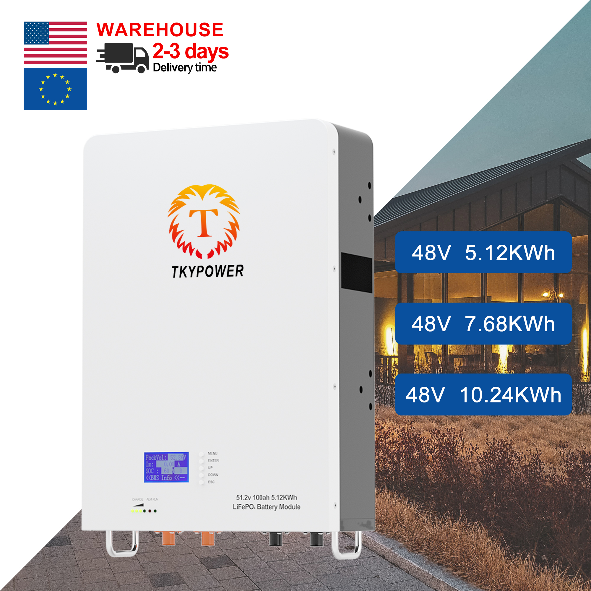 Солнечная энергия 5 кВт 10 кВт LifePO4 батарея 48 в 100 Ач powerwall литий-ионная аккумуляторная батарея