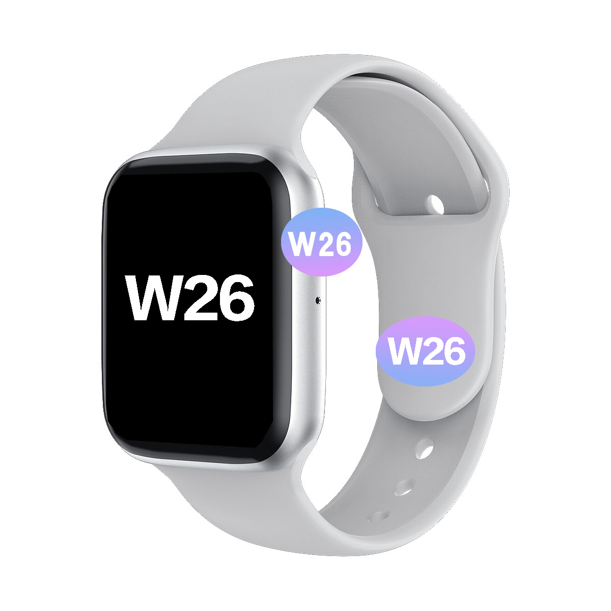 1,75 дюйма W26 IWO Смарт-часы браслет IOS Android Смарт-часы с пульсометром и тонометром