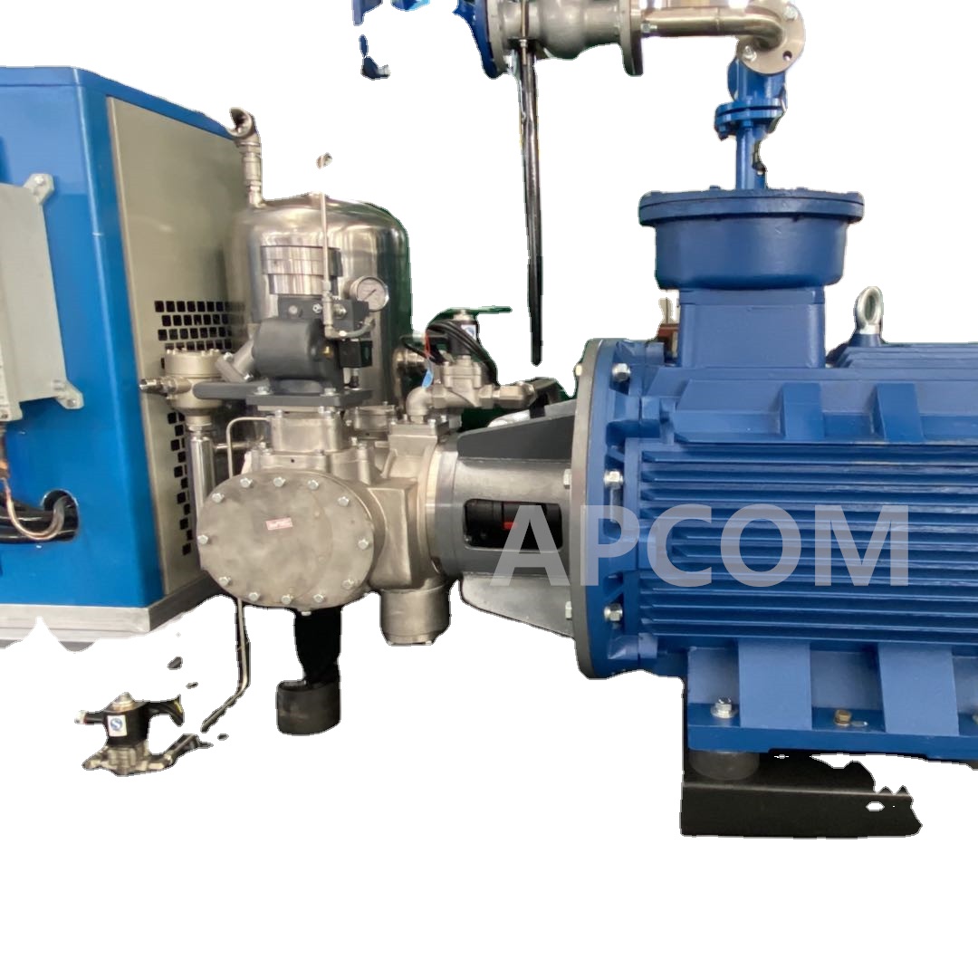 APCOM Gas booster compresor Hydrogen oxygen biogas natural gas explosion proof gas compressor
