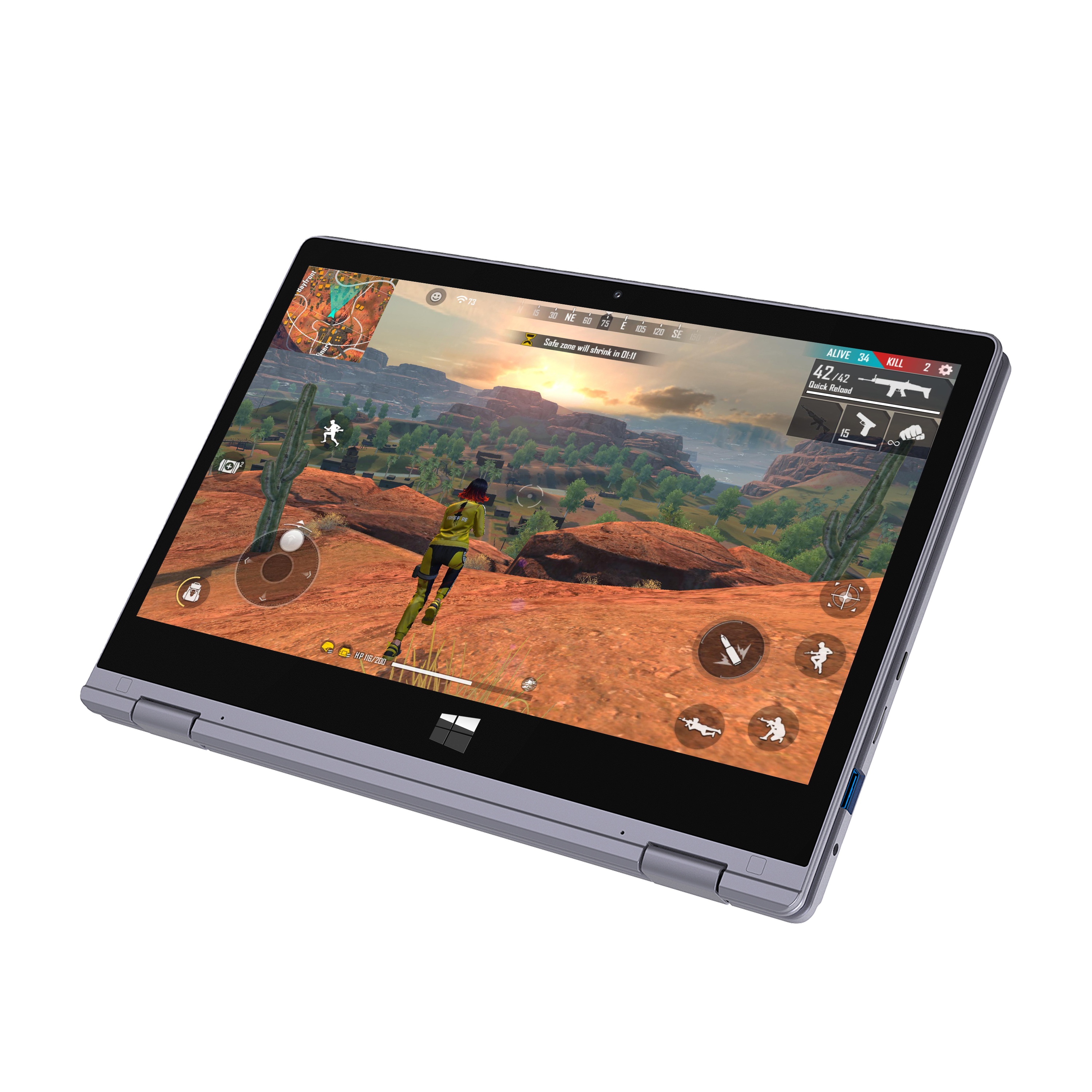Ультратонкий ноутбук XIDU PhilBook Pro 11,6 дюйма 2,5 K IPS 360 градусов с сенсорным экраном