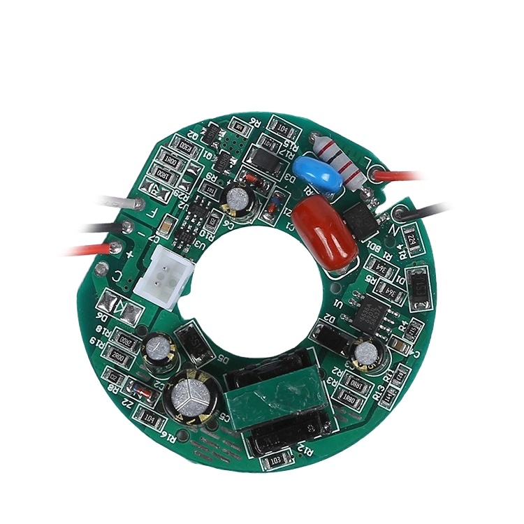 New Design Ac85-265v Emergency Led Bulb Rechargeable Round Driver With 2 Battery