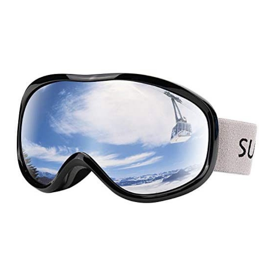 Outdoor Sports Anti-Fog 100% UV Protection Snowboard Eyewear Double Lens Skiing Glasses for Men Women Youth