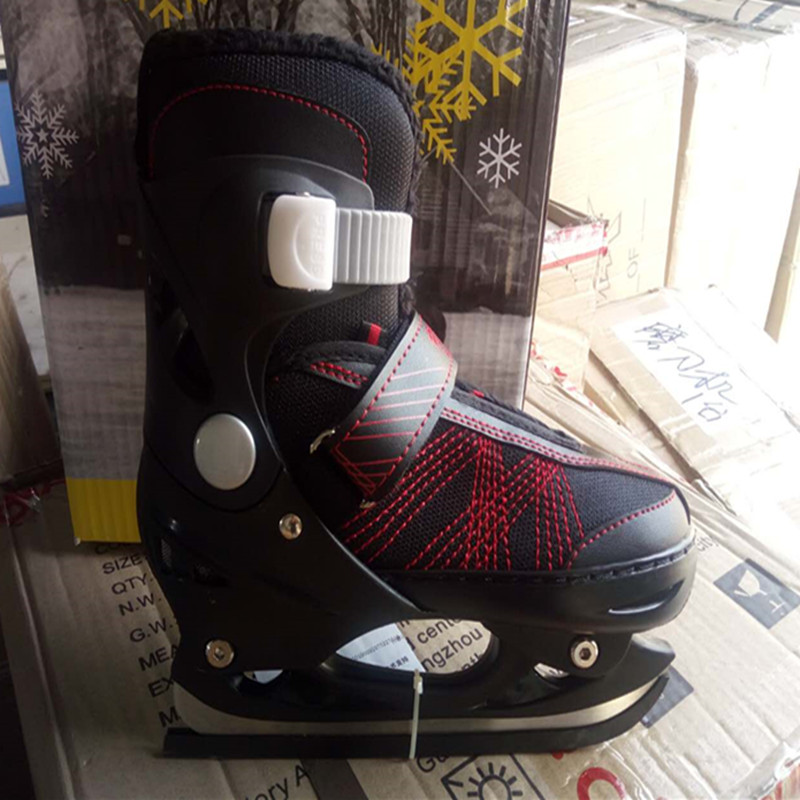 adjustable ice skate shoes for adult and children