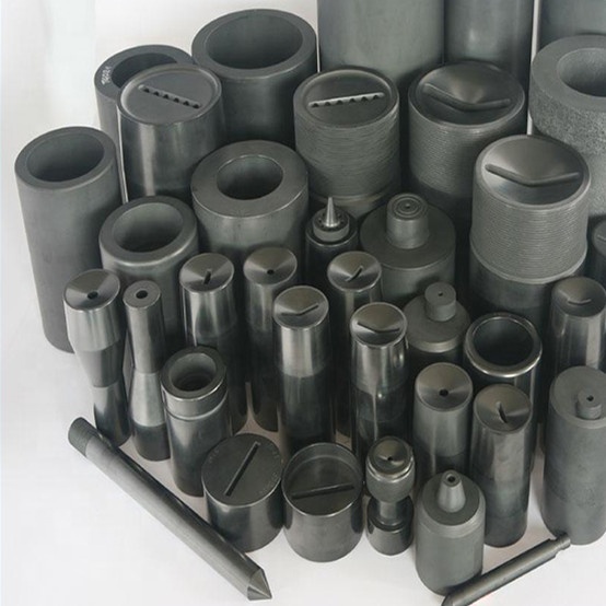 High pure 10kg graphite smelting crucible for melting gold