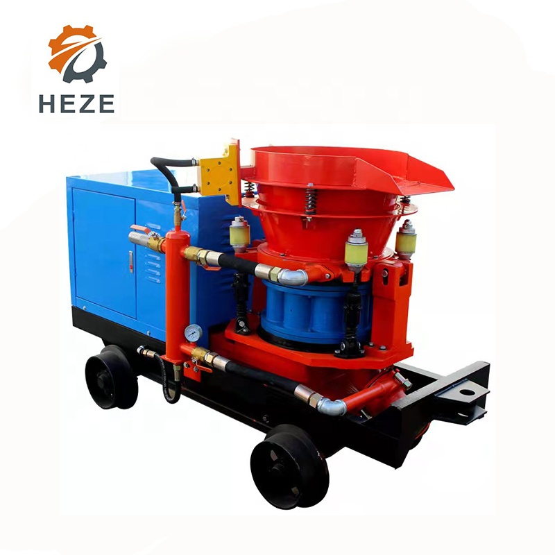 5cbm Capacity Diesel Screw Type Dry-mix Concrete Spraying Shotcrete Plastering Machine