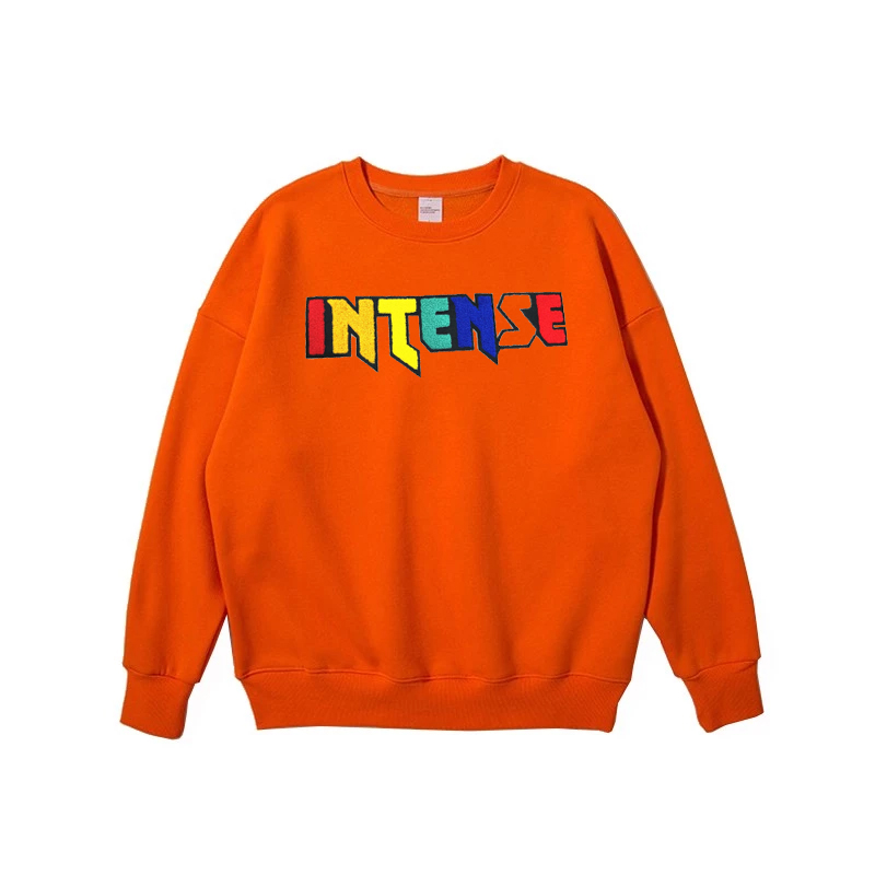 OEM Chenille embroidery Pullover Oversize Sweatshirt