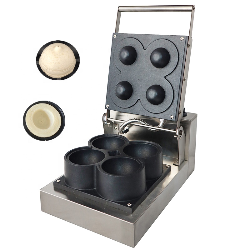 Electric Breast Waffle Machine для Women, Commercial Snack Equipment, Boob Waffle Maker