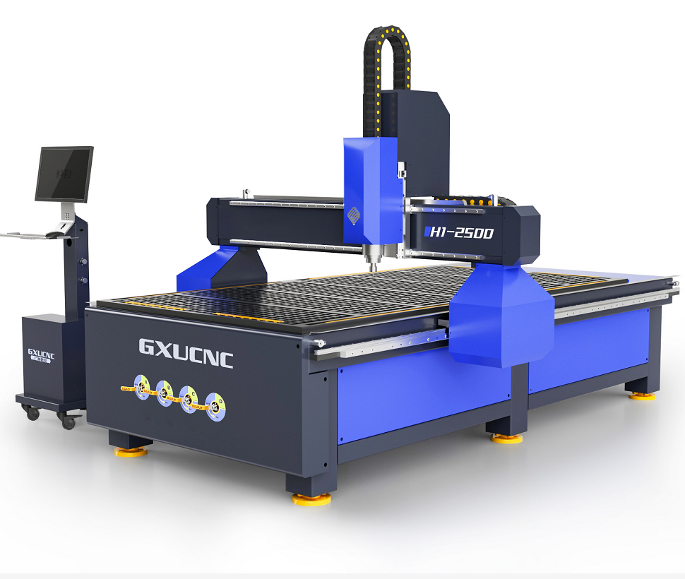 Высокое качество фабричных китайских розетки gxucnc H1-2500 CC фрезерный станок с ЧПУ CCD гравировальный станок