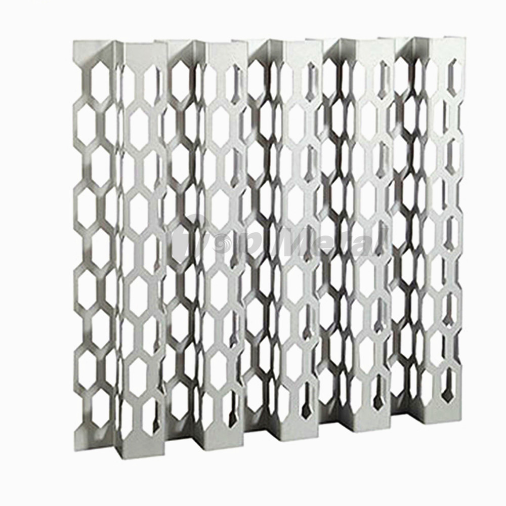 China Outdoor Metal Aluminum Perforated Panel Aluminum Curtain Walls