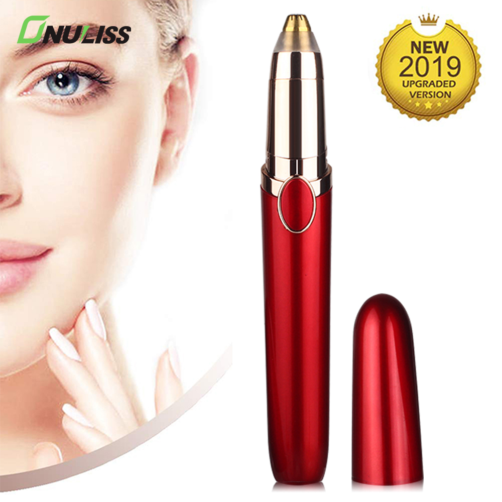 2021 USB Rechargeable Painless Eyebrow Hair Remover for Women