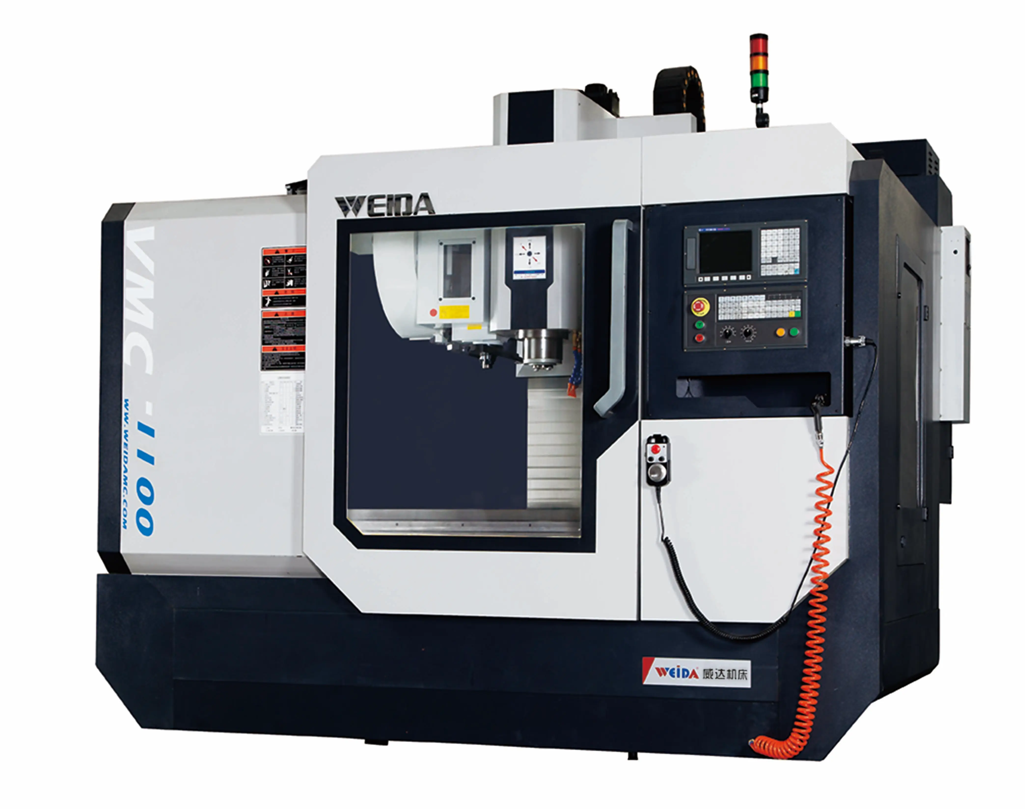 Стоковая машина VMC1000 Cnc вертикальный обрабатывающий центр с Siemens 808D advance