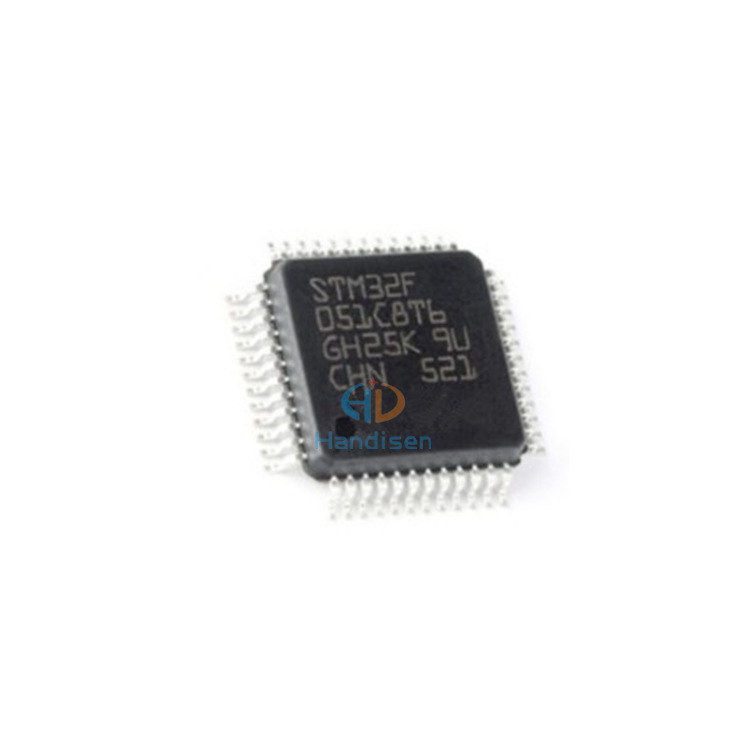 STM32F051C8T6TR новые и оригинальные микросхемы MCU Flash 32Bit 64KB LQFP48 One Stop решения поставщик STM32F051C8T6