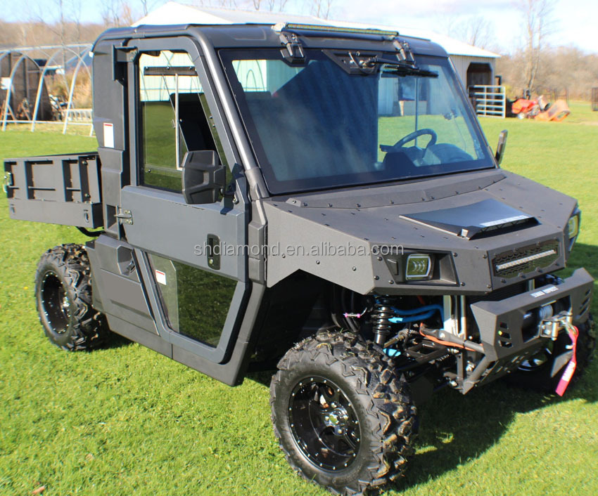 1000CC дизель утилита сторона X сторона/4x4 UTV/1000 мл Квадроцикл/4WD ATV/Kubota дизель 1000см3 ферма RUV heaterAir кондиционер, жесткая кабина