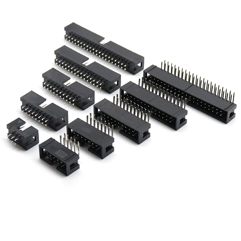 DC3 6 8 10 14P 16P 20P 26P 30P 34P 40P 50P 2,54 мм гнездо разъема ISP Мужской Двойной Интервал IDC DC3 разъем
