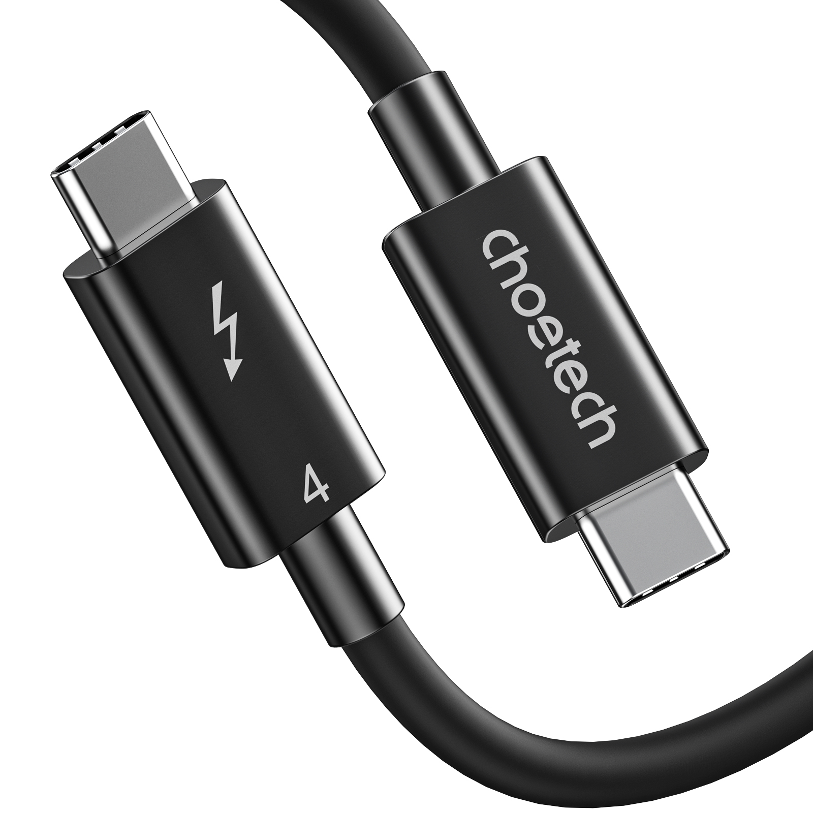 CHOETECH A3010 Choetech Thunderbolt 4 кабель 2.6ft 40 Гбит/с 100 Вт солнечной зарядки и 8K @ 30 Гц 5K @ 60 Гц или Dual Core 4K видео