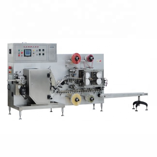 jaw breaker candy flat lollipop forming and wrapping machine hot selling in China
