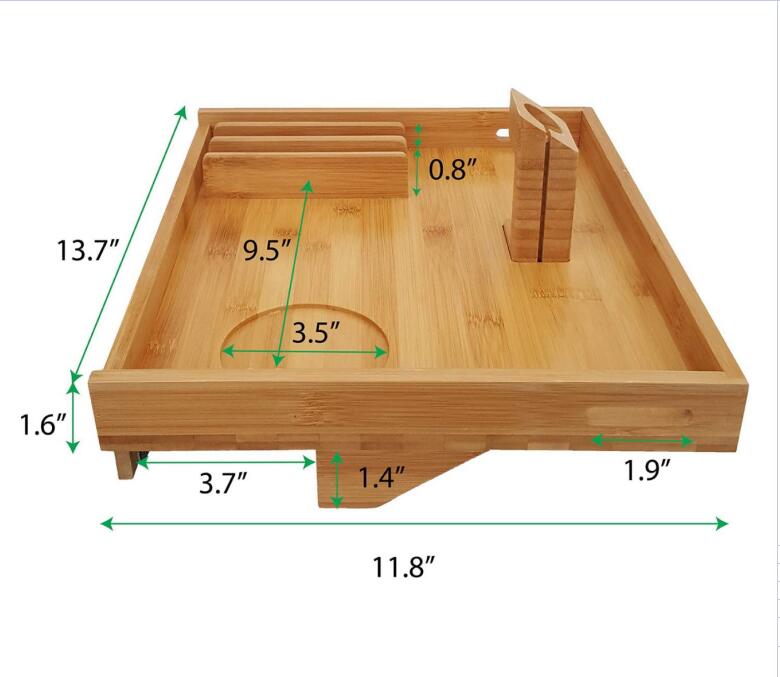 Removable Bedside Tray bed clip bedside Table Kids Floating Nightstand Organizer for Bedrooms