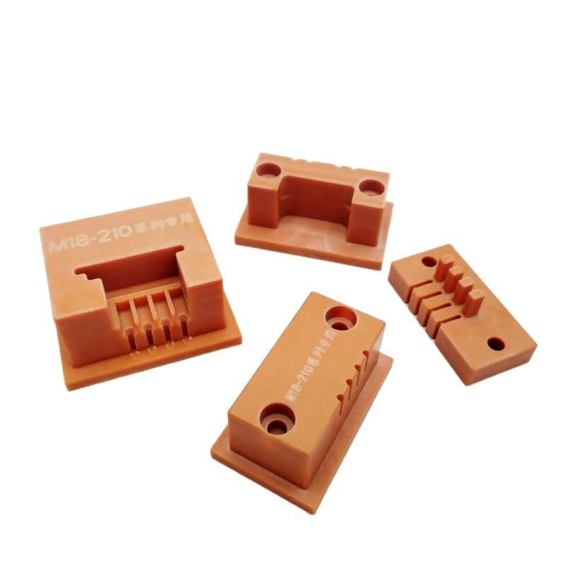 spare for machine manufacturer customized for uhmwpe pom PF peek cnc machining spare part Insulated Bakelite Milling Fixtures