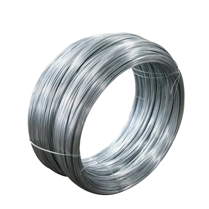 Galvanised high tensile steel straining wire hot dipped galvanized wire roll