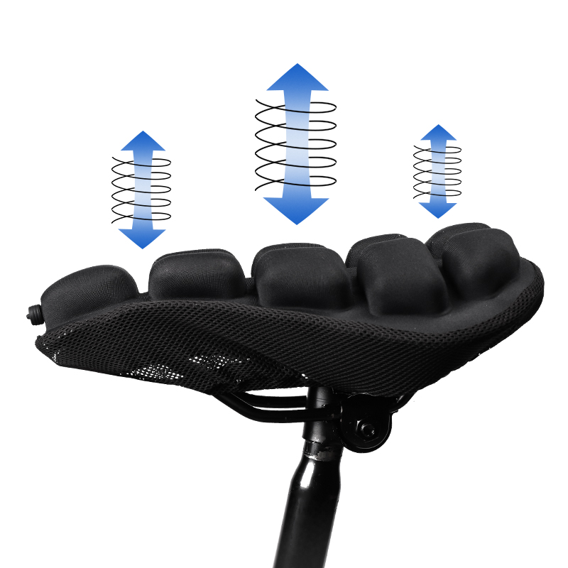 3D New design Bicycle Seat Mountain Bike outdoor Hybrid Inflatable Bike Cover Air Bike Seat Cushion Cycling cushion