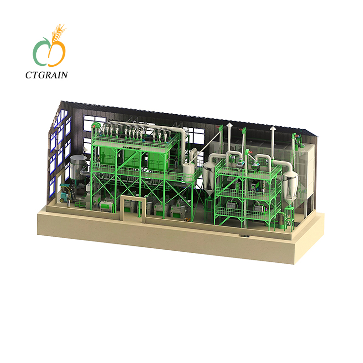 Factory Direct Sale Complete Flour Milling Plant Fully Automatic flour mill machines