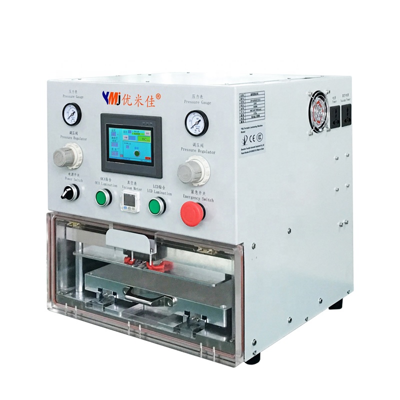 YMJ Mobile Phone Repairing Machine All In One LCD OCA lamination Machine for Tablets Pads S8 S7 Edge