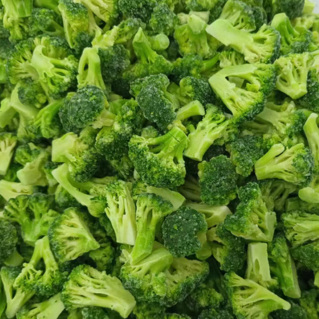 Wholesale IQF fresh frozen broccoli with competitive price 2023 New Crop top Chinese Vegetables