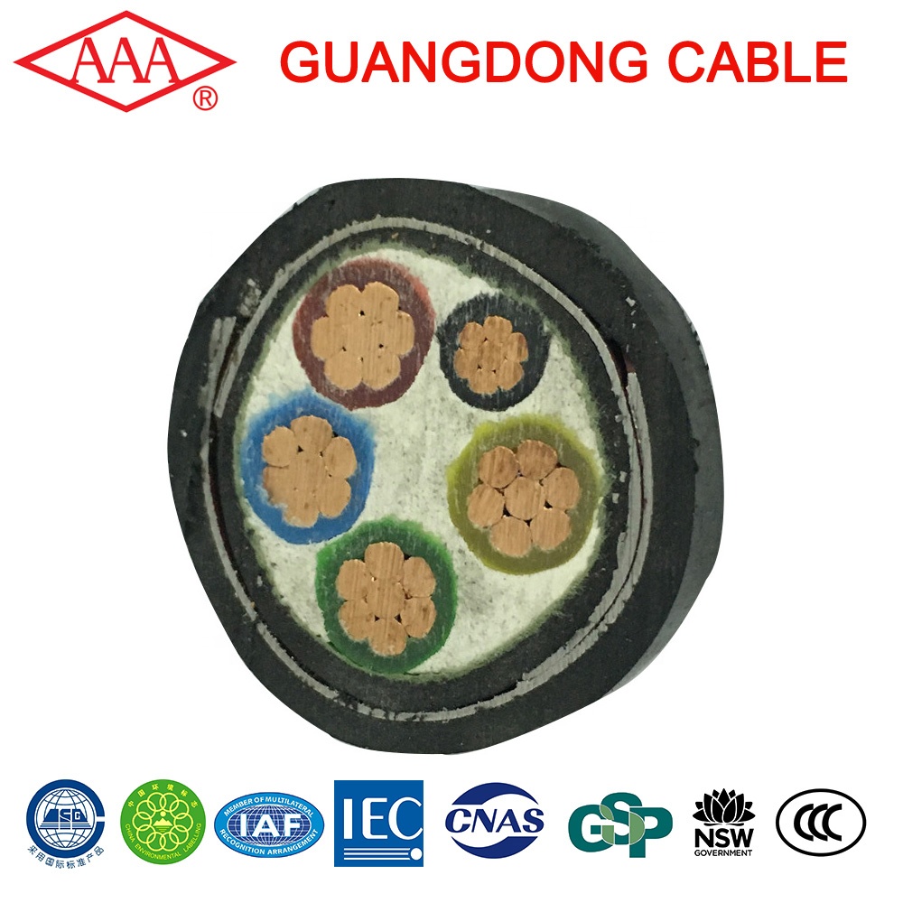 Solid single core conductor phase 35mm 185mm2 630 mm2 pvc insulated copper power cable