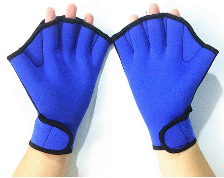 Duck foot neoprene swimming gloves High quality water fitness swimming training gloves