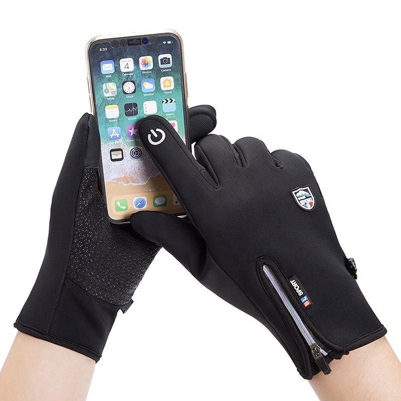 Touch screen Winter Warm Gloves Men Ski Gloves Snowboard  Motorcycle Riding Snow Glove For Riding Hiking Climb
