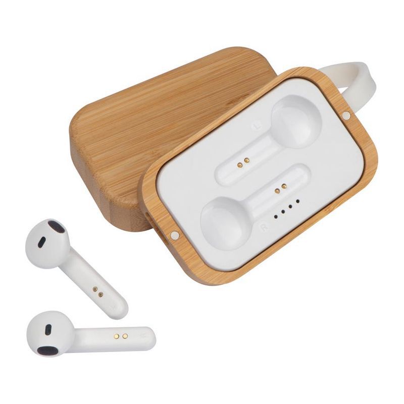 Wood Wireless headphones PHONE ACCESSORIES Earphones Phone Wireless music Pop Ear buds bamboo Headphones-Earbuds