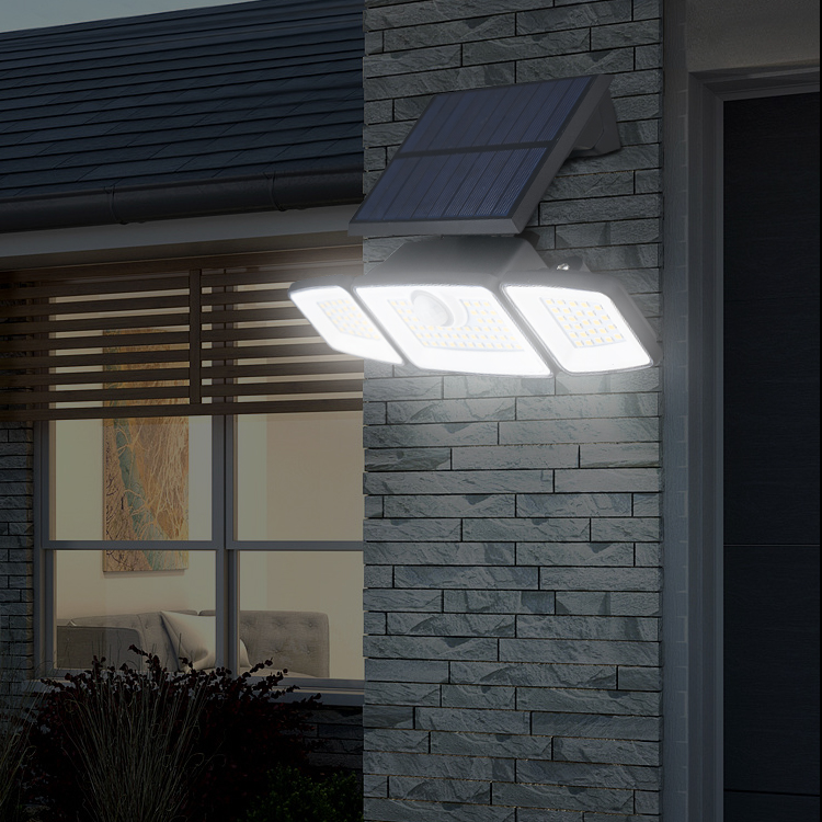 New Arrival 5w Led Outdoor Lamp Solar Security Light With Motion Sensor