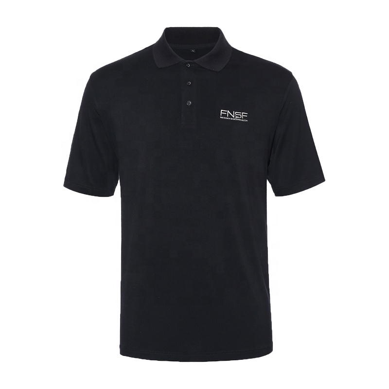 Top Fortune slim fit soft embroidery golf custom logo polo shirt