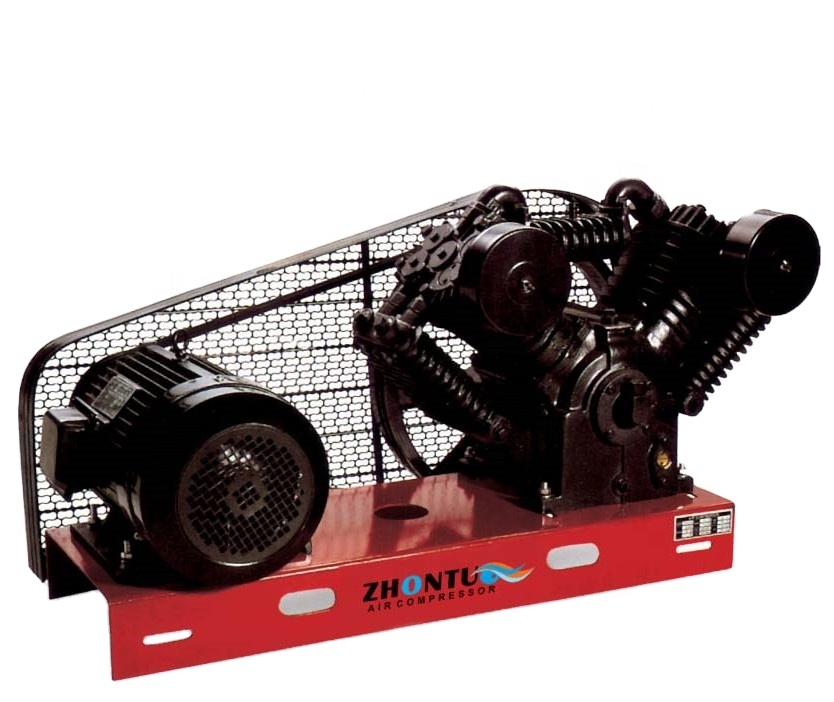 Hand hole stationary electric small size reciprocating piston air compressors machine for car tires