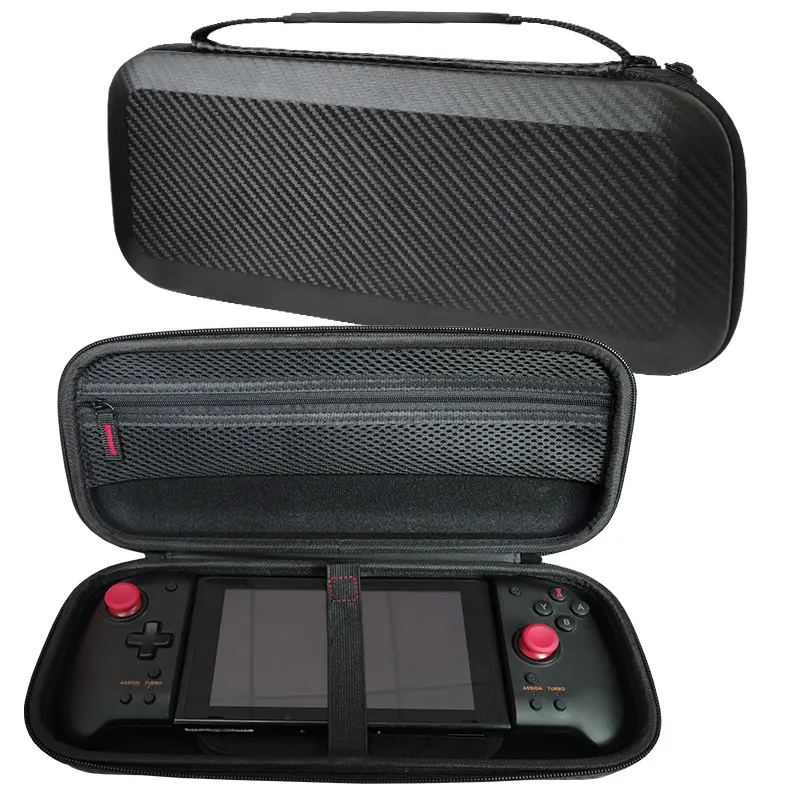 Hard shell Carrying Case for Hori Split Pad Pro Controller, Storage Bag Compatible with Nintendo Switch with Daemon Controller